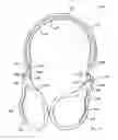 Fig. 11 - Apparatus and method for making an ear warmer and an ear warmer frame