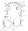 Fig. 13 - Apparatus and method for making an ear warmer and an ear warmer frame