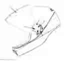 Fig. 01 - Helmet and visor locking mechanism