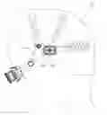 Fig. 01 - Hinge coupling structure for welding mask, face shield and safety helmet