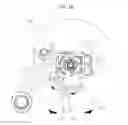 Fig. 13 - Hinge coupling structure for welding mask, face shield and safety helmet