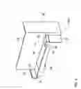 Fig. 12 - Door and window sill pan flashing with extension coupler