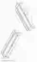 Fig. 15 - Door and window sill pan flashing with extension coupler