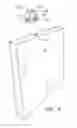 Fig. 07 - Concealed mounting system for columbarium shutters and the like