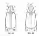 Fig. 08 - Projectile that includes propulsion system and launch motor on opposing sides of payload and method