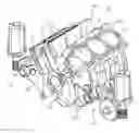 Fig. 01 - Variable compression ratio V-type internal combustion engine