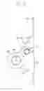 Fig. 22 - Overhead door with spring-loaded roller hinges