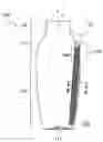 Fig. 01 - PLASTIC BOTTLE HAVING A DEPRESSION FOR RECEIVING A DRINKING STRAW