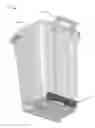 Fig. 01 - Attachable, replaceable skid pad for receptacle