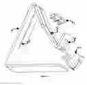 Fig. 06 - Stand with hands free wire management