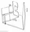 Fig. 18 - Stand with hands free wire management
