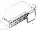 Fig. 01 - Mounting device for fixing peripheral device to server