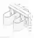 Fig. 01 - Hanger for window drape and slide assembly including hanger