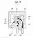 Fig. 23 - Semiconductor apparatus having fluorine containing region formed in recessed portion of semiconductor layer