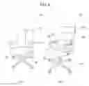 Fig. 07 - Chair having an adjustable backrest for spinal protection