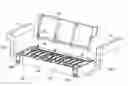 Fig. 01 - Ready to assemble sofa and method for packaging same