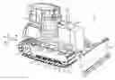 Fig. 01 - Undercarriage system for track-type machine and debris shunting awning assembly