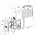 Fig. 01 - Engine system in which transformer is arranged in independent ventilation path