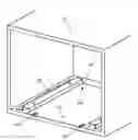 Fig. 01 - POSITIONING BASE WITH ADJUSTABLE SUPPORT LEVELERS FOR A HOUSEHOLD APPLIANCE