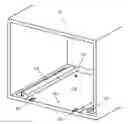 Fig. 01 - Attachment rail system for household appliance