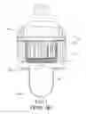 Fig. 02 - Lamp with fan and heat sink inside