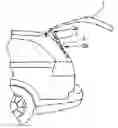 Fig. 01 - Drive arrangement for the motor-driven adjustment of an adjustable element in a motor vehicle