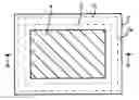 Fig. 01 - Glass member provided with sealing material layer, electronic device using it and process for producing the electronic device