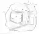 Fig. 01 - Rear view mirror assembly with optical indicator