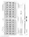 Fig. 33 - Non-volatile memory having 3D array of read/write elements with low current structures and methods thereof