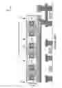 Fig. 31 - Three dimensional non-volatile storage with asymmetrical vertical select devices