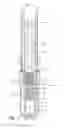 Fig. 04 - Nuclear reactor internal electric control rod drive mechanism assembly