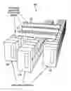 Fig. 01 - Pass-through mechanism for linear tape library