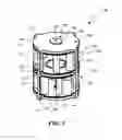 Fig. 02 - COUNTER-ROTATING VERTICAL AXIS WIND TURBINE ASSEMBLY