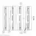 Fig. 06 - Microfluidic-channel embeddable, laterally oscillating gravimetric sensor device fabricated with micro-electro-mechanical systems (MEMS) technology