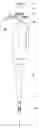 Fig. 01 - Mechanical pipette with adjustable volume value of aspirated liquid