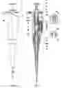 Fig. 02 - Mechanical pipette with adjustable volume value of aspirated liquid