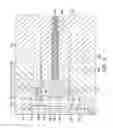Fig. 09 - Injection mould having a varying volume mould cavity