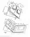 Fig. 05 - Panel comprising at least one display window, and various uses of such a panel