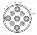 Fig. 01 - Cable-type secondary battery having metal-coated polymer current collector