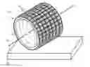 Fig. 01 - Abrasive article with array of composite polishing pads