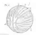 Fig. 10 - Game ball having optimally positioned grooves and/or ridges