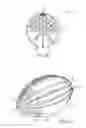Fig. 17 - Game ball having optimally positioned grooves and/or ridges