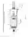 Fig. 40 - DISPOSABLE CANNULA BASE DEVICE FOR INSERTION WITHIN A GUIDE TUBE IN A HAND-SUPPORTABLE POWER-ASSISTED TISSUE ASPIRATION INSTRUMENT