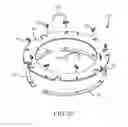 Fig. 27 - Method for partial disassembly of a bypass turbofan engine