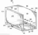 Fig. 01 - DRAIN PAN RAIL FOR USE IN A HEATING VENTILATION AIR CONDITIONING SYSTEM