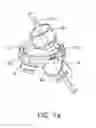 Fig. 12 - Respiratory access port assembly with push button lock and method of use