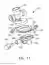 Fig. 15 - Respiratory access port assembly with push button lock and method of use