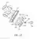 Fig. 19 - Respiratory access port assembly with push button lock and method of use