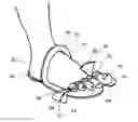 Fig. 01 - Pedicure Slipper with Toe Separator and Method