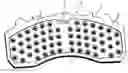 Fig. 01 - Brake pad for a disc brake